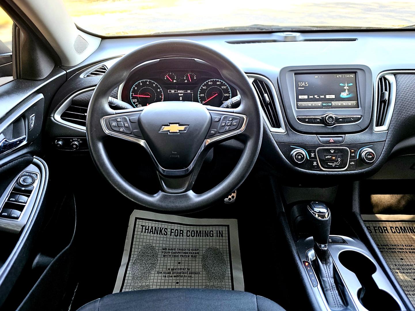 2016 Black Chevrolet Malibu LS (1G1ZB5ST4GF) with an 1.5L L4 DOHC 16V engine, 6A transmission, located at 18001 Kellogg Rd, Saucier, MS, 39574, (228) 832-1441, 139.421463, -76.641457 - Photo#12